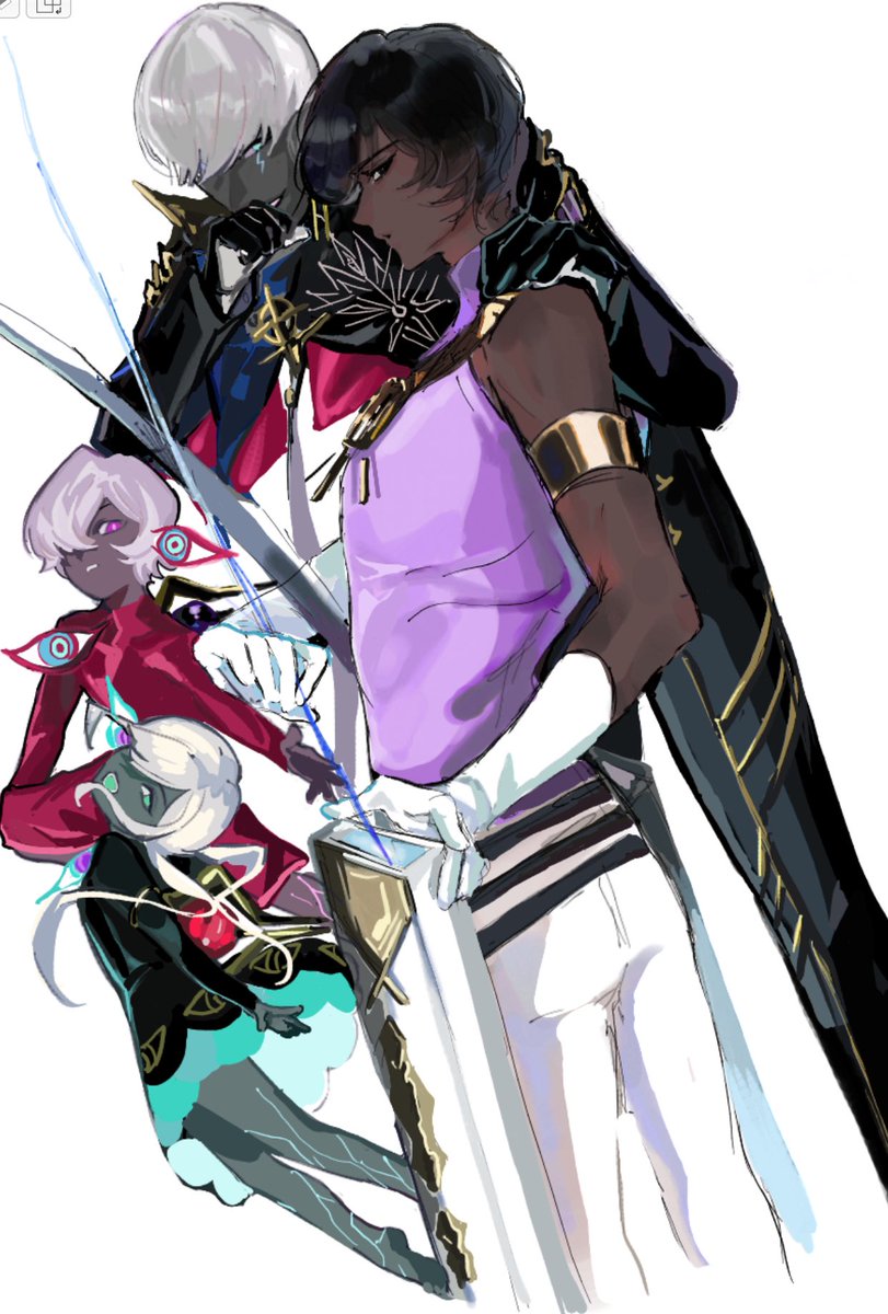 インドラとアルジュナ親子🧑‍🧑‍🧒