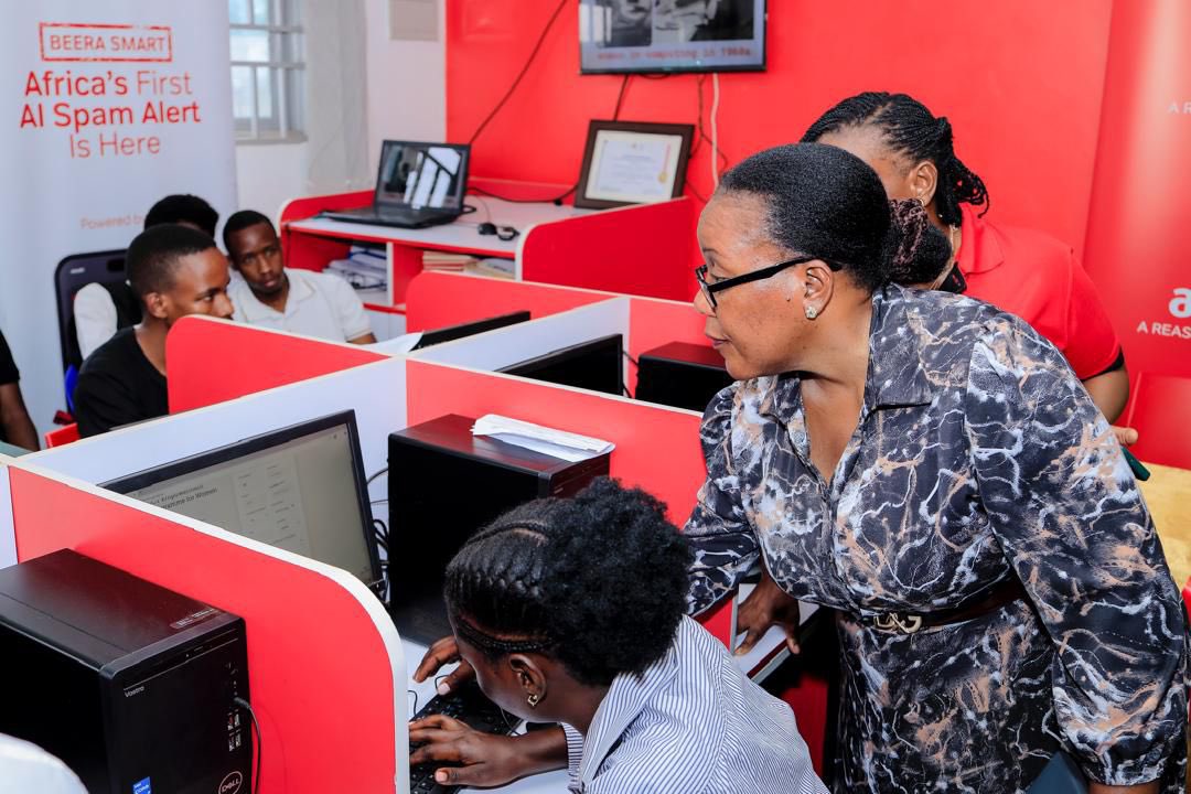 DKamwine's tweet image. Just 2–8% of dev roles go to women. @AirtelAfrica’s #TechForHer is here to change that.
#AirtelCares #DigitalInclusion