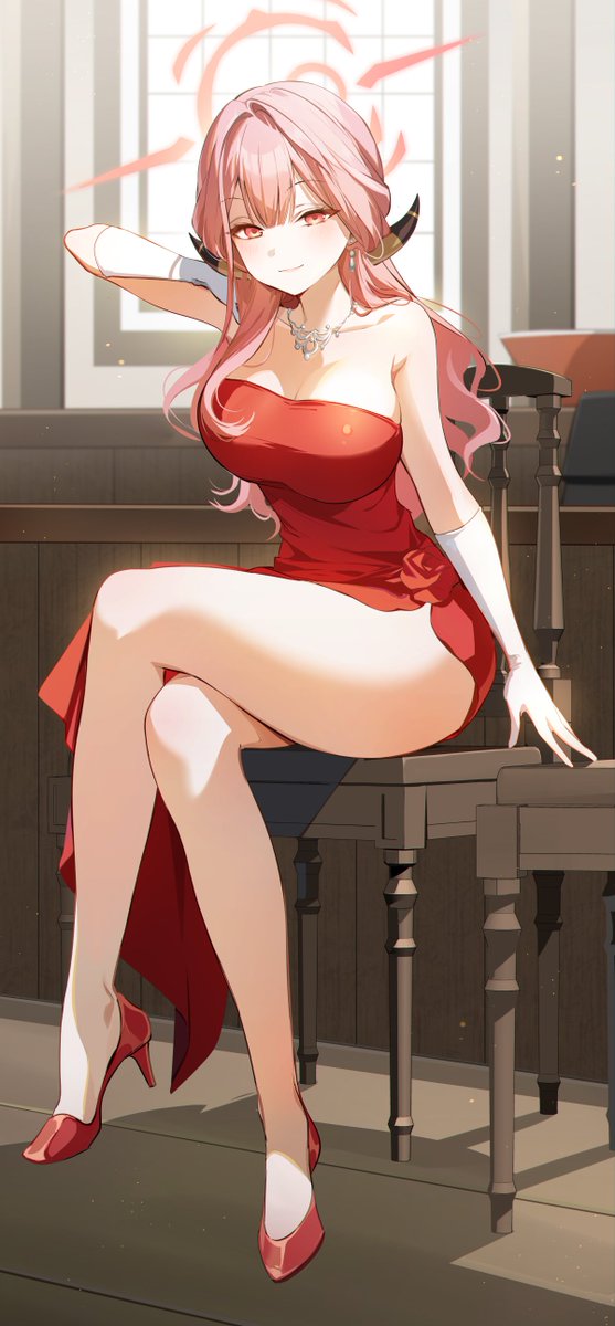 #BlueArchive 
#陸八魔アル 
❤️