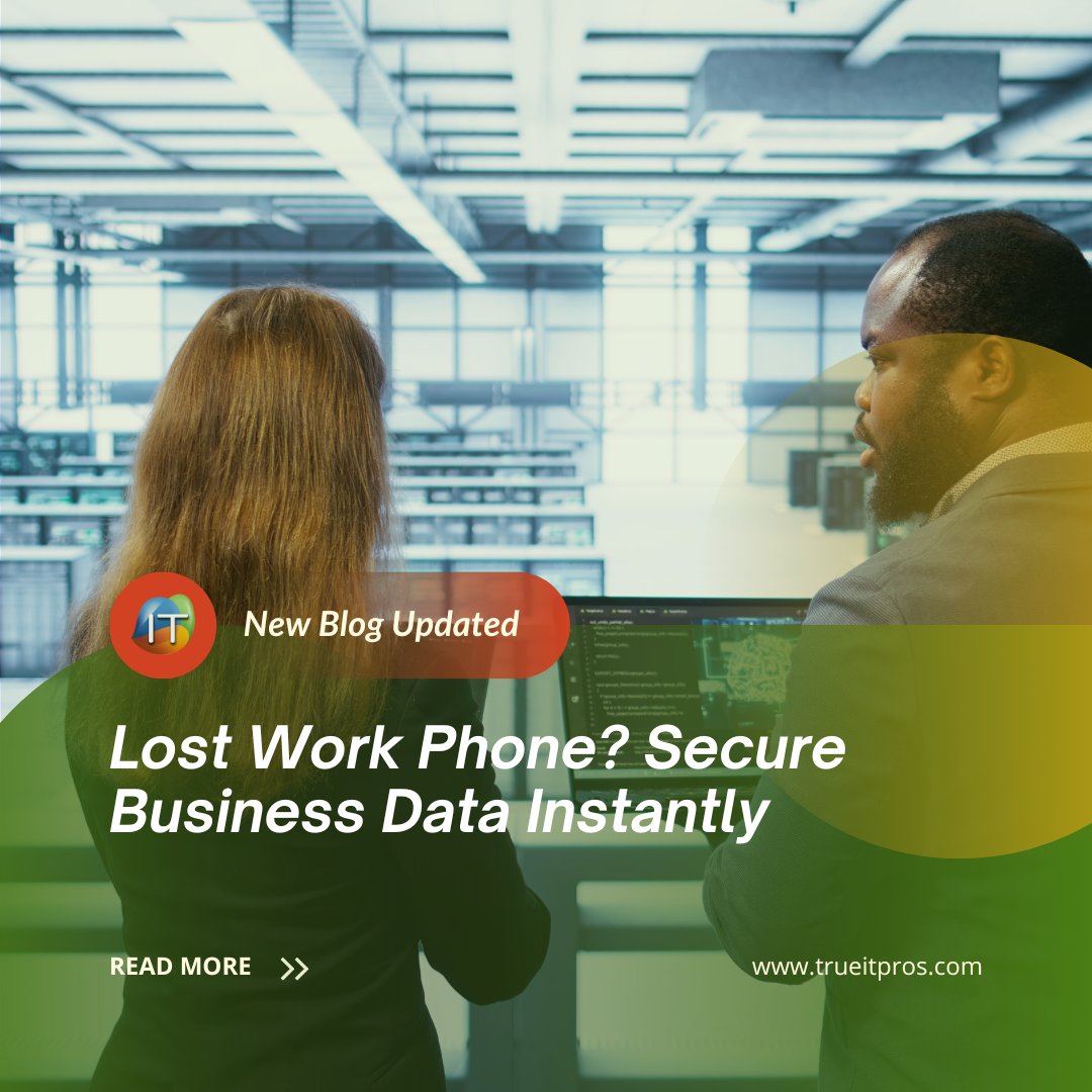 trueITpros's tweet image. Lost your work phone? Don’t lose your data too. Learn how Atlanta SMBs can secure devices with encryption, MDM &amp;amp; remote wipe.
👉 trueitpros.com/blog
#Cybersecurity #DeviceSecurity