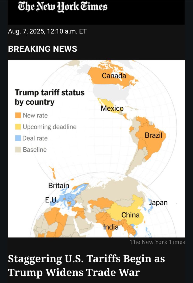 AngieLauritsen's tweet image. Welcome to #TariffDay. 
Tariffs = Taxes 
Celebrate accordingly. #GOPTariffs