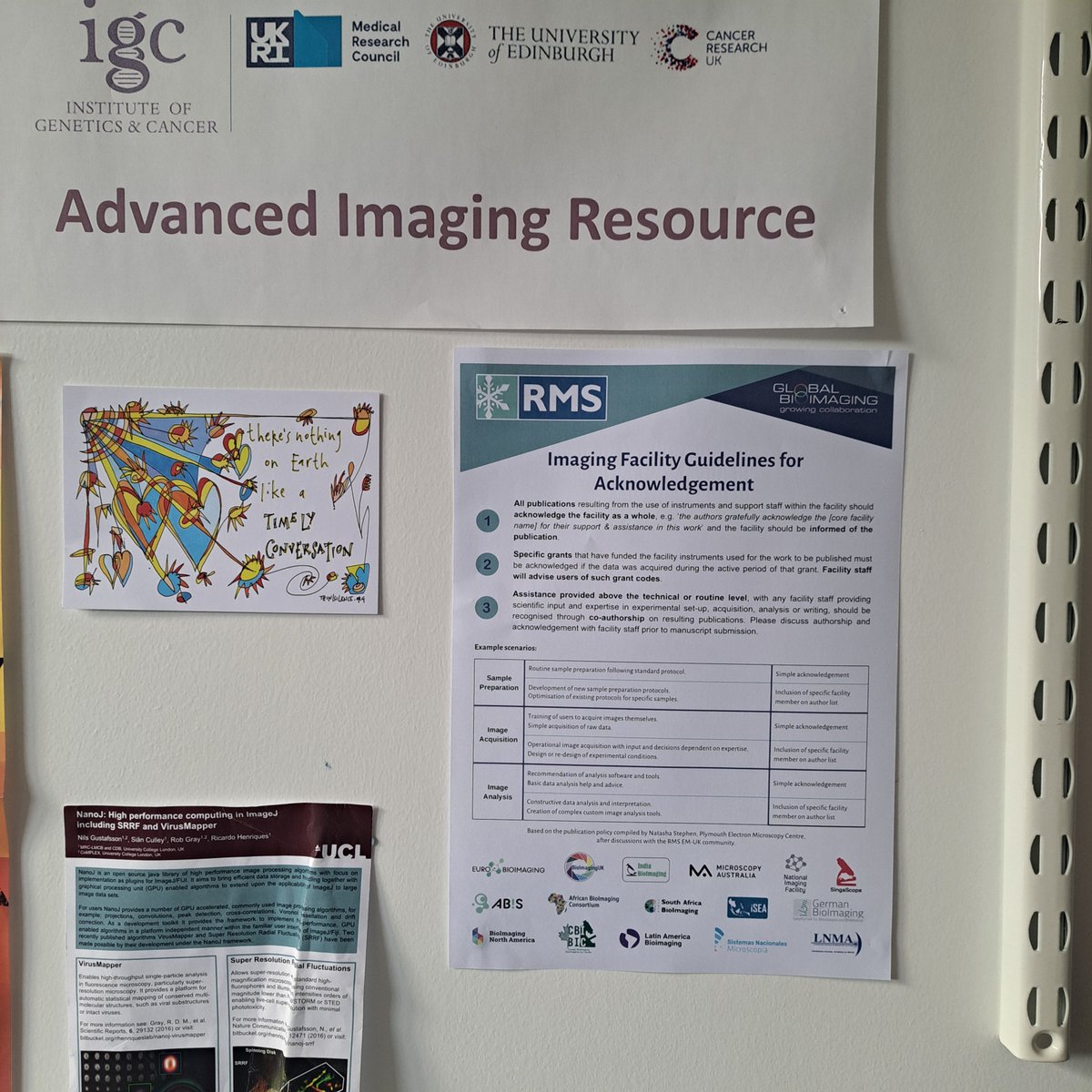 IGC AIR (@igcimaging) on Twitter photo And its up! Delighted the <a href="/GlobalBioImage/">Global BioImaging</a>, <a href="/EuroBioImaging/">Euro-BioImaging ERIC</a> and <a href="/RoyalMicroSoc/">RMS</a> Guidelines for Acknowledgement of Imaging Facilities poster is 'Community Ready' And its up! Delighted the <a href="/GlobalBioImage/">Global BioImaging</a>, <a href="/EuroBioImaging/">Euro-BioImaging ERIC</a> and <a href="/RoyalMicroSoc/">RMS</a> Guidelines for Acknowledgement of Imaging Facilities poster is 'Community Ready'