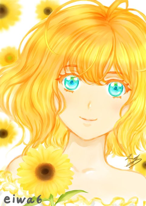 #花の日なのでTLを花で埋め尽くそう
夏はひまわり🌻 