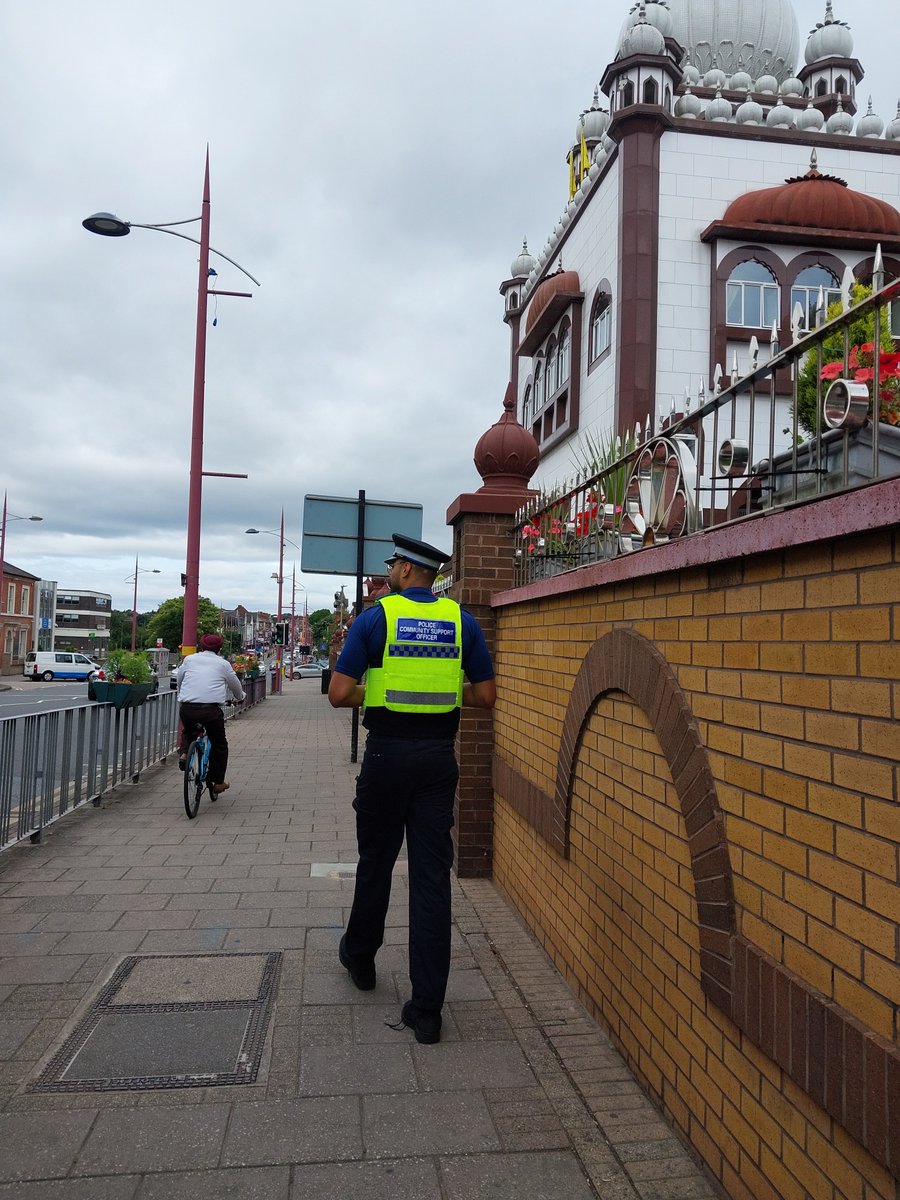📌We're patrolling Soho Road this afternoon, please feel free to come and say hello 👮‍♂️👋