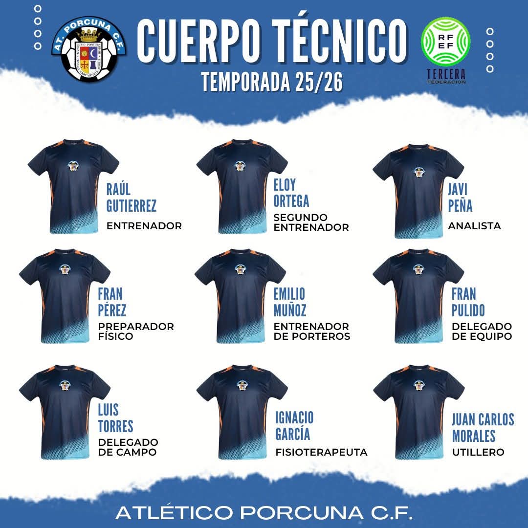 Nuestra máxima confianza e ilusión en la plantilla y cuerpo técnico de nuestro primer equipo de Tercera RFEF.
Estos serán los dorsales 👇🏻
Vamos Atleti !! ❤️🤍❤️