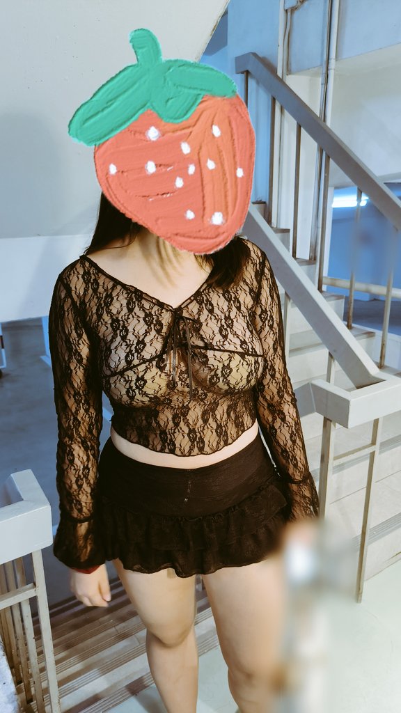 ชุดนี้มันเสียวดีจัง 
#outdoor #คู่ไม่แลก #โชว์นม