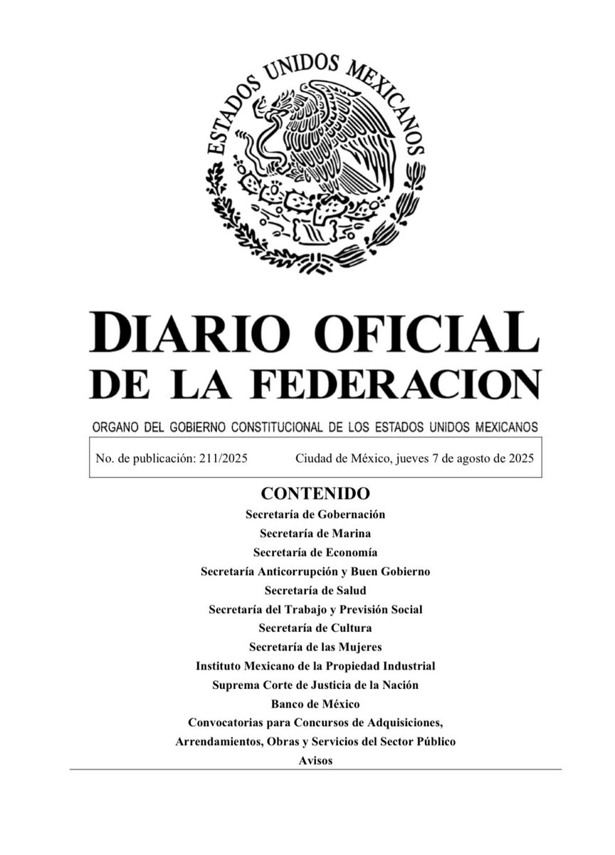 Orden Jurídico Nacional tweet media