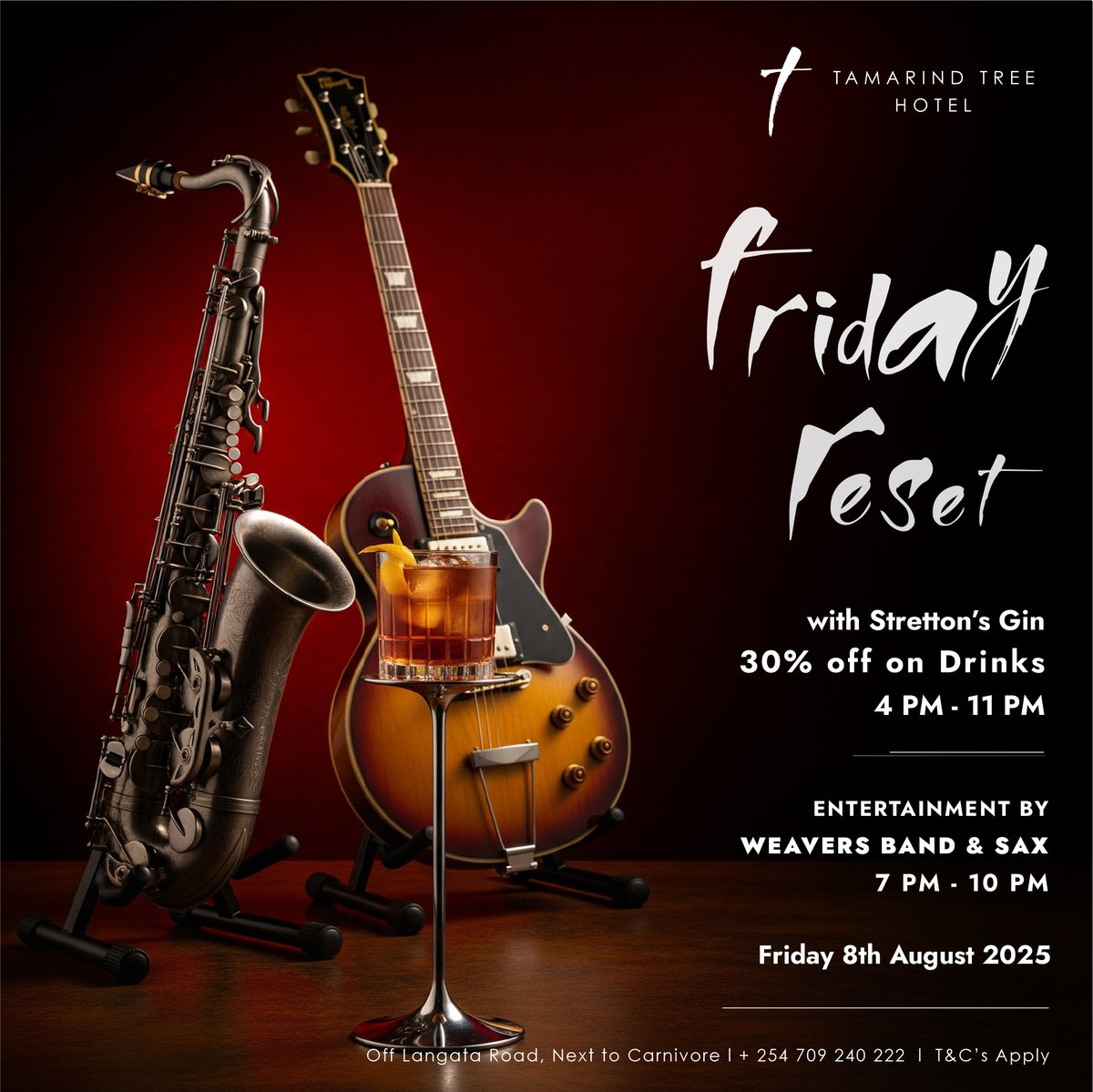 Hello, weekend. We're ready for you. 🤩😆

Wind down from the week and ease into the night with live music that sets the perfect mood. Savor every sip with 30% off on all drinks, because you've earned it. 

Let the good times roll and the stress melt away. #FridayUnwind