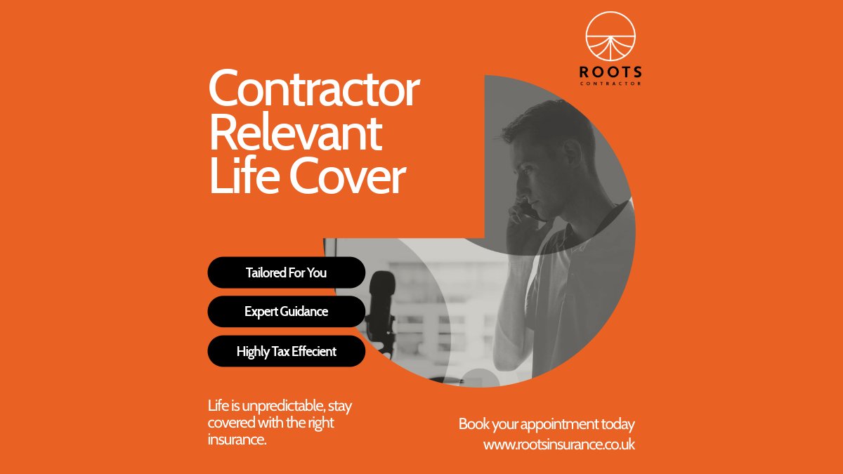 RootsContractor's tweet image. Contractor Relevant Life is taken out in the name of the company, setup in a trust, and pays out a financial amount - often based on a pre-agreed multiple of the contractors combined annual salary and dividend income.

Book in your appointment today ☎️ zurl.co/8CJcj