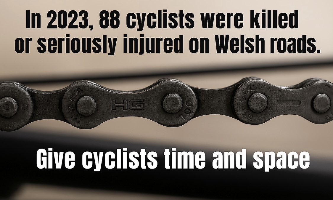 If you aren't a cyclist yourself, it can be difficult to imagine how intimidating it is to be overtaken by a vehicle too closely.

When overtaking cyclists, please give them as much space as you would a car - at least 1.5 metres.