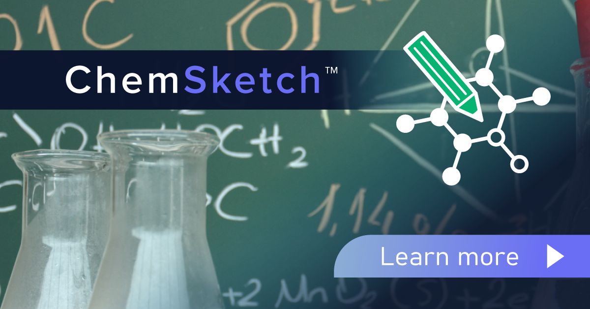 ACDLabs's tweet image. Drawing chemical structures is key in academic #chemistry, and #ChemSketch by ACD/Labs enhances this process. Free since 1998 and with over 2 million downloads, it offers tools for molecular weights and 3D modeling to explore #stereochemistry. Learn more: buff.ly/DzdKpq1