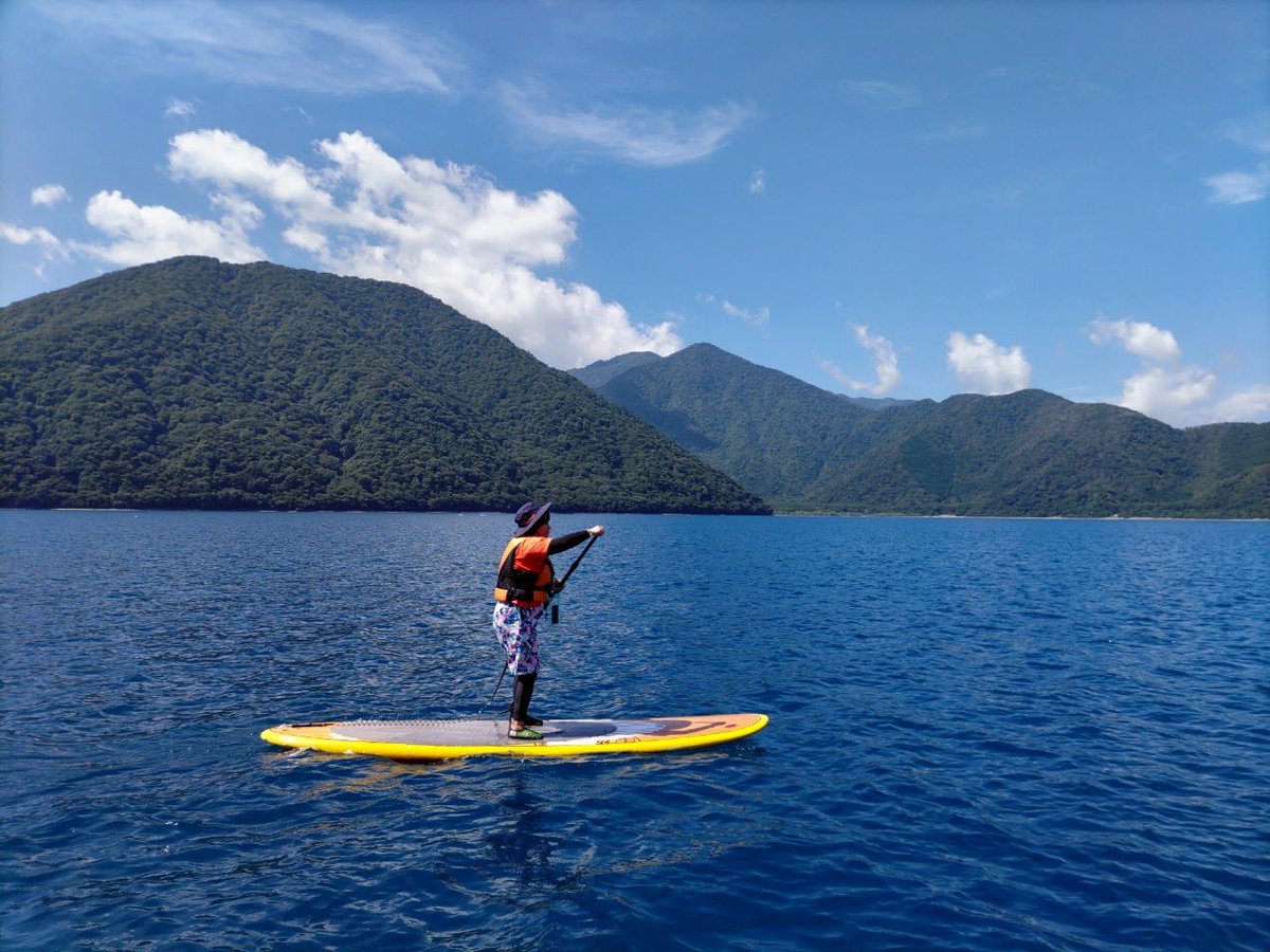 carimelo_now's tweet photo. #本栖湖  #SUP  #最高 https://t.co/XUVOMn4H50