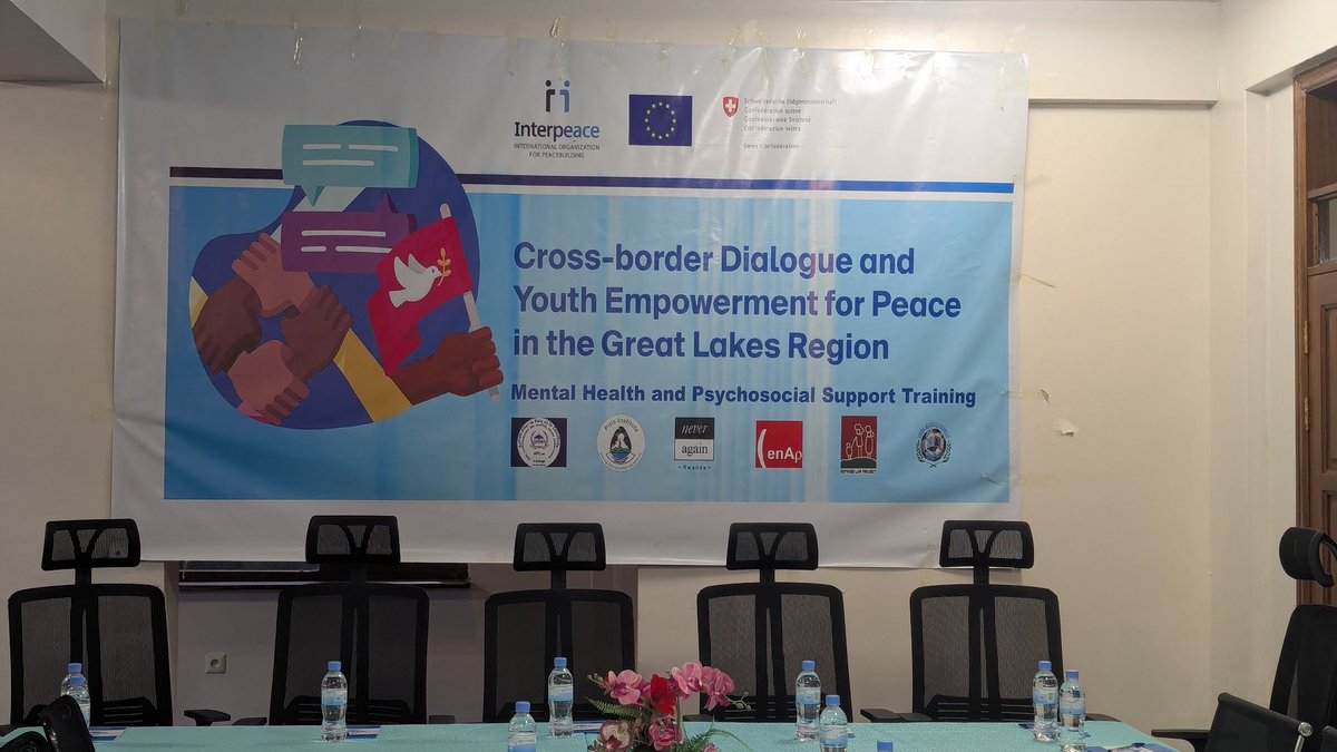 AYLF_Rwanda1's tweet photo. Today our coordinator  @Izampabyoseinno has attended a four days mental health and psychosocial support training organized by @visionjeunesse2 under @Interpeace_Org @swiss_un project that has brought together 24 peace fellows from different initiatives in Rwanda. #MentalHealth https://t.co/4CDURbcC1A