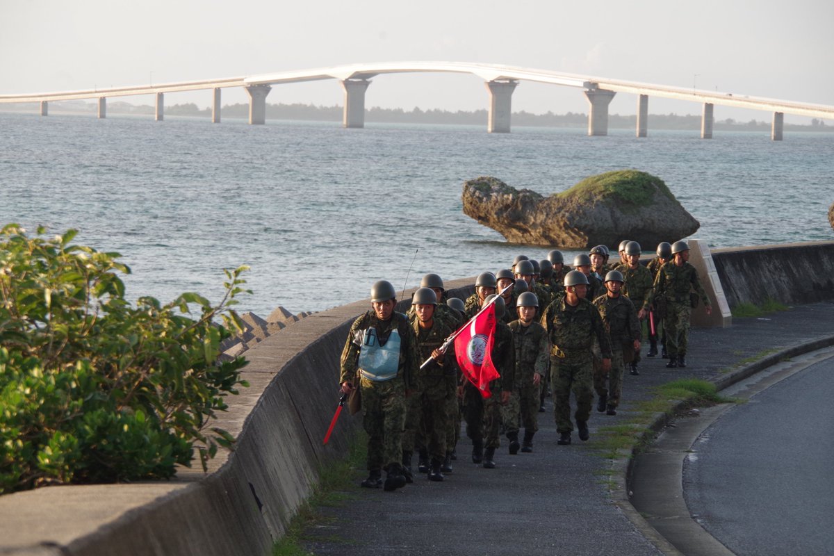 宮古警備隊 新隊員教育隊は、 ＃災害 発生時の車両物資輸送ができない