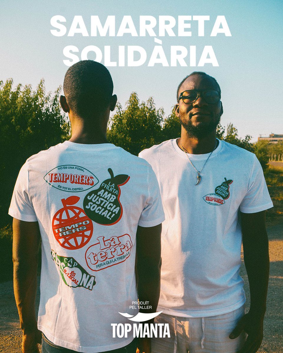 La samarreta de moda aquest estiu és aquesta ❤️‍🔥

No et quedis sense la teva!

fruita-amb-justicia.sumupstore.com/producto/samar…