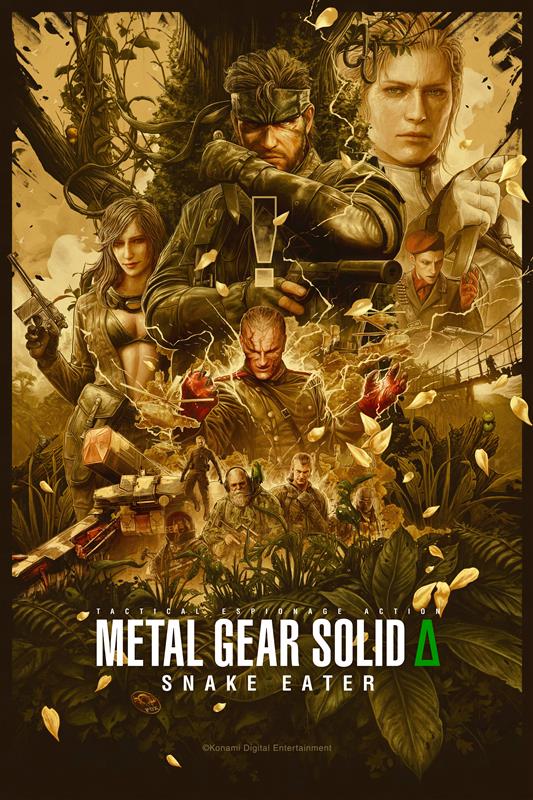 メタルギアソリッドΔ SNAKE EATER B2販促ポスター Amazon.co.jp: メタルギアソリッド3 スネークイーター B2