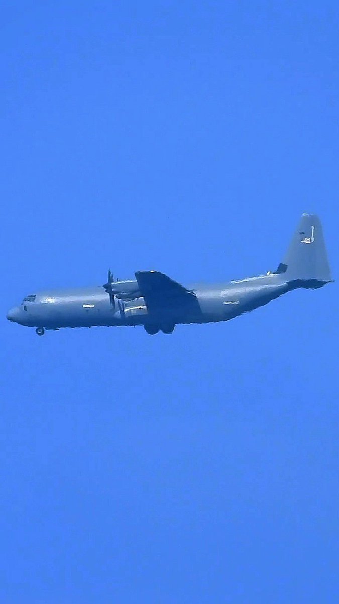 LebanonJets's tweet photo. #UnitedStates AirForce #USAF C130 left #TelAviv yesterday, spent 1 night in #Pafos now arrived into #Beirut as #CHROME98 16-5834 MSN 328-5834 invisible tracking hex #AE5DF7 all markings removed except the flag https://t.co/uGCFk4WkCf