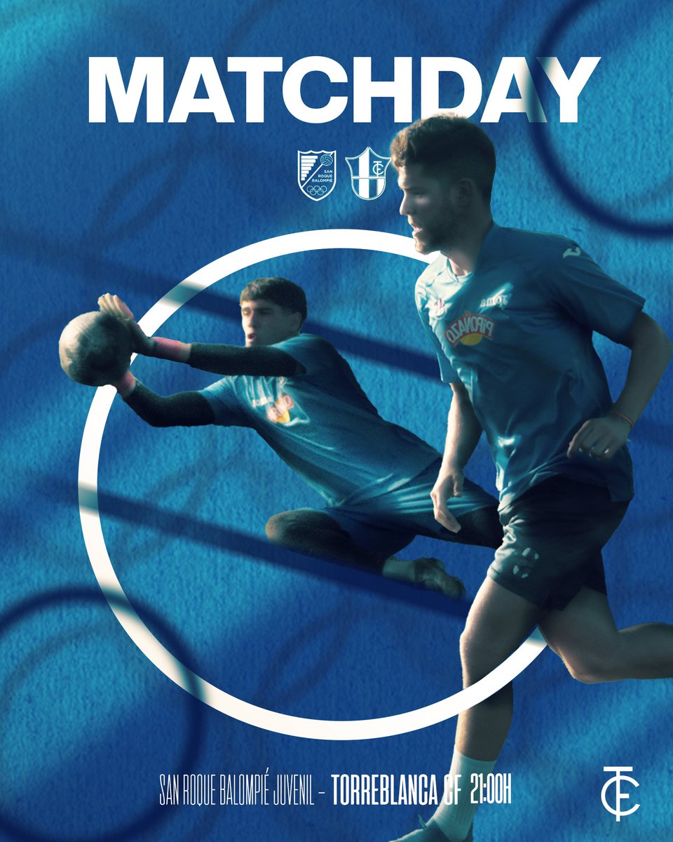 ¡Aquí no se para! ⚽️ #MatchDay

El Sénior continúa la 𝒑𝒓𝒆𝒕𝒆𝒎𝒑𝒐𝒓𝒂𝒅𝒂 𝟐𝟓/𝟐𝟔 🔥💪

San Roque Balompié Juvenil (Liga Nacional J) 🆚 Torreblanca CF 💙

🎨<a href="/Gonsot_Artist/">Pablo González</a>

#TorreblancaCF #OrgullososDeLlevarTuNombre #VamosTorre