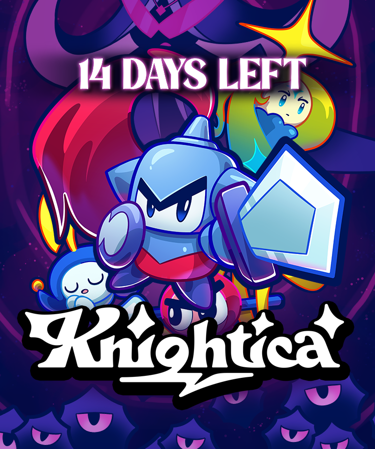 Only 14 days until Knightica drops! 🎉
Want a taste of what’s coming?
Play the Prologue right now 👉 store.steampowered.com/app/3886520/Kn…
#indiedev #gamedevs #ComingSoon