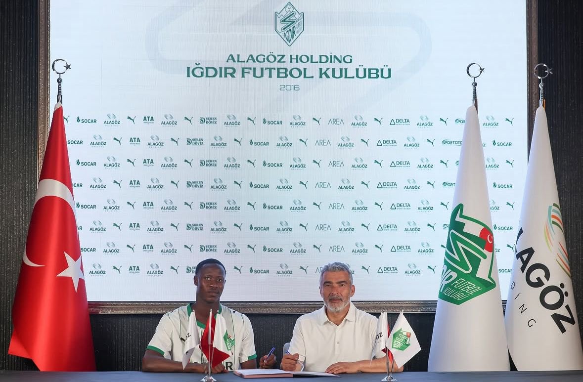 Analizini yaptığımız futbolcularımızdan #MoustaphaCamara, Trendyol 1. Lig ekibi Alagöz Holding #IğdırFutbolKulübü ile 2+1 yıllık sözleşme imzalamıştır.

Kendisinin çok daha iyi yerlere geleceğine inanıyor ve başarılar dileyerek sakatlıksız bir sezon temenni ediyoruz.