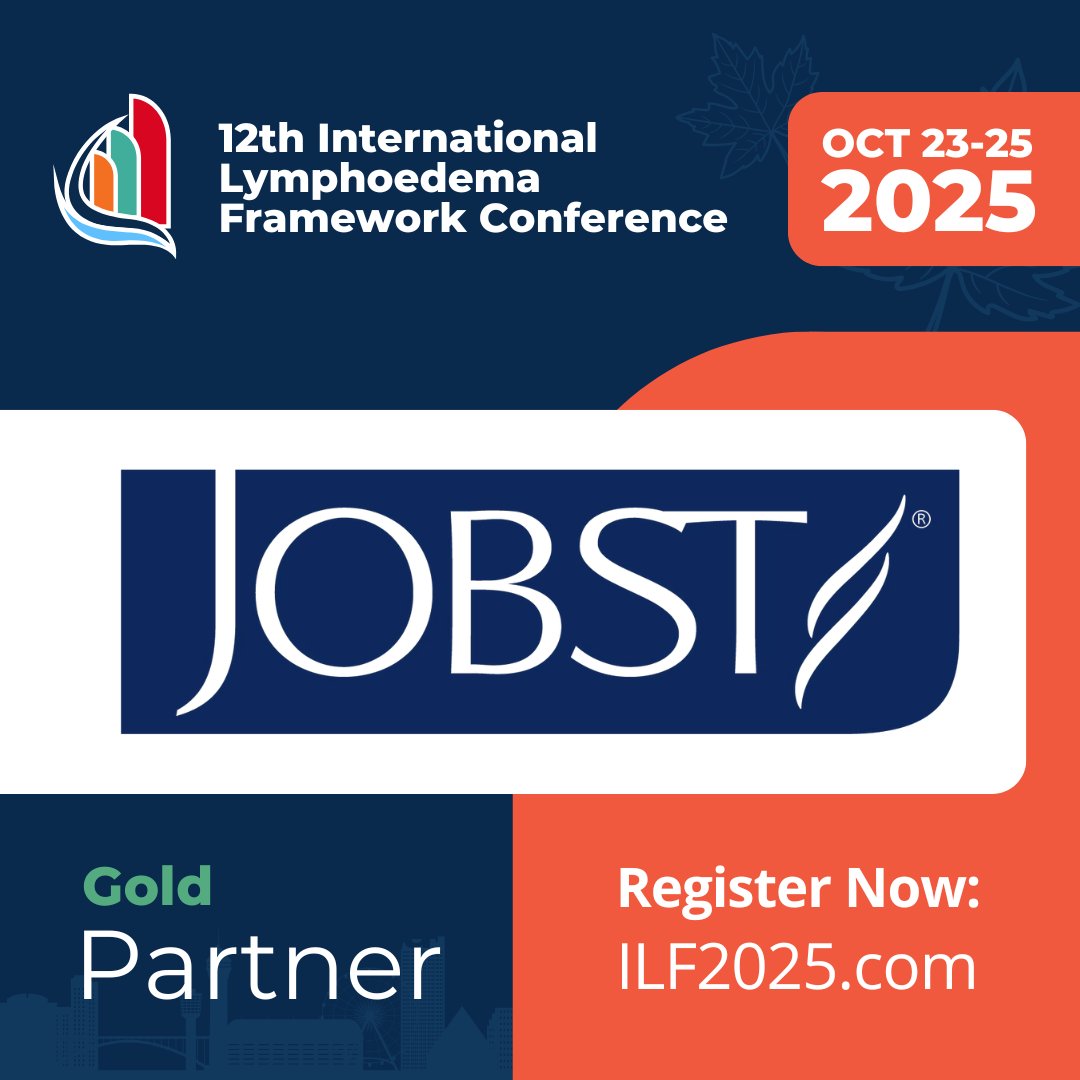 Introducing JOBST® – #ILF2025 Gold Sponsor! 📢
Pioneers in expert compression therapy for lymphedema, lipedema, and venous conditions, JOBST is committed to breaking stigma and improving lives - physically and emotionally.

Learn more 👉 jobst.com