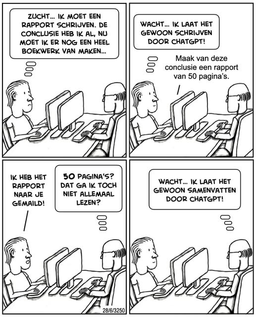 De gemiddelde bezigheidstherapie die we 'kantoor' noemen...