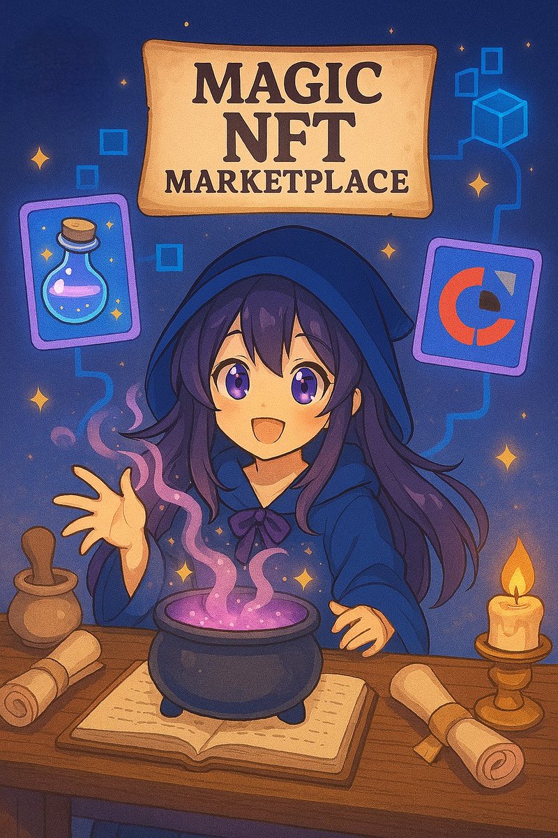 I have long wanted NFT to be not just pictures, but something truly "alive" - with behavior, logic, history. This is how the idea of a magical marketplace for NFT protocols was born.✨️

Instead of simply buying a ready-made NFT, users create artifacts themselves - as if casting
