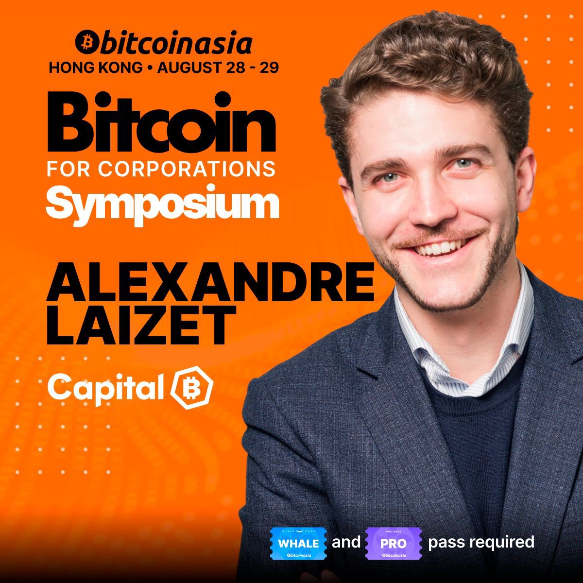 Alexandre Laizet ⚡️ (@alexandrelaizet) on Twitter photo Will you be at <a href="/BitcoinConfAsia/">BitcoinConfAsia</a>? Let me know and we’ll meet there ⚡️⚡️⚡️ Will you be at <a href="/BitcoinConfAsia/">BitcoinConfAsia</a>? Let me know and we’ll meet there ⚡️⚡️⚡️