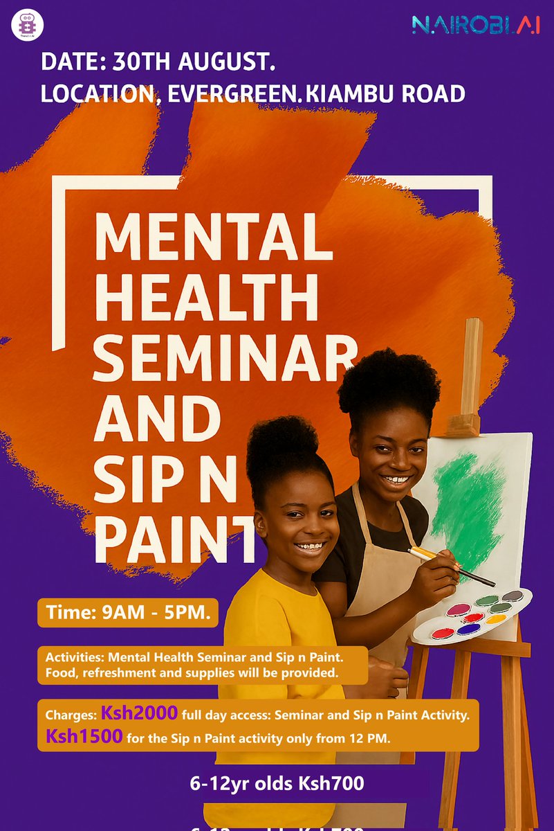 We are excited to invite you to our first physical event!
The seminar will highlight the mental health challenges we're accustomed to in our workplaces. 
Come ready to learn, interact and unwind with us! Register: zenlipa.co.ke/events/kfcrUY. See yah!
#mentalhealthseminar #employees