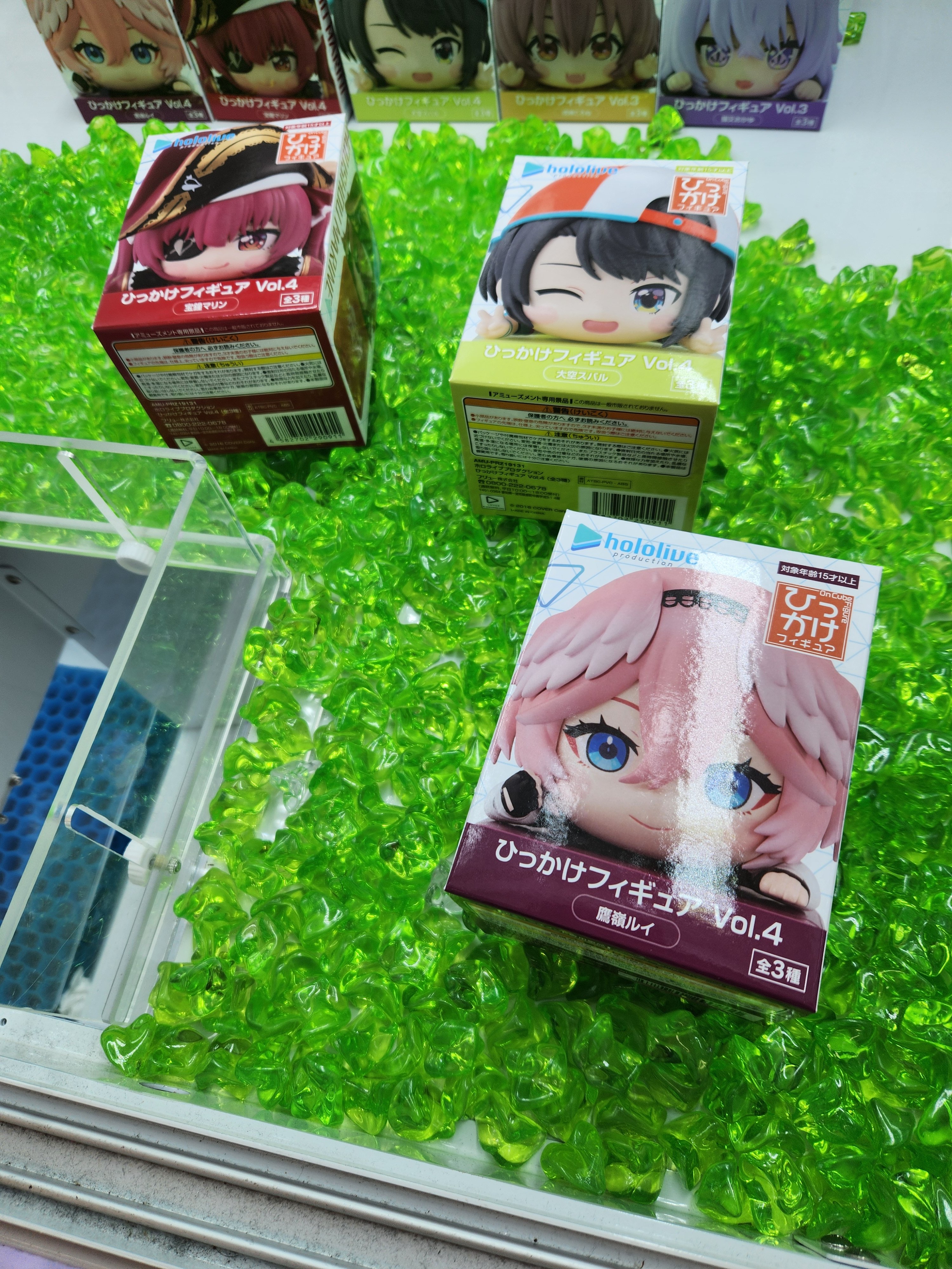 ホロライブ　ひっかけフィギュア Vol.1 Vol.4 ホロライブメンバー9人が「ひっかけフィギュア」として立体化