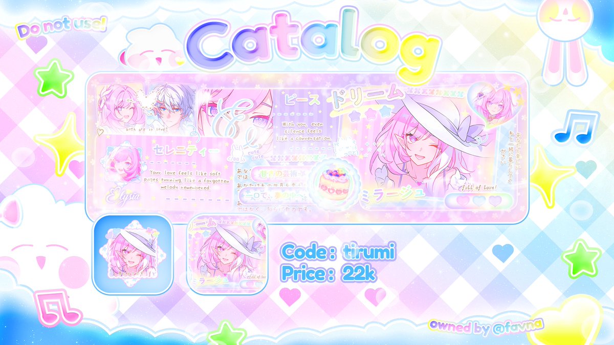 favna's tweet image. help rt, please! thanks a lot

haloo, hari ini aku mulai open titipan layout 'TIRUMI' di jam 16.40 wib! no max slot, namun akan aku tutup kalau dirasa sudah cukup, thank youu!

#zonauang️