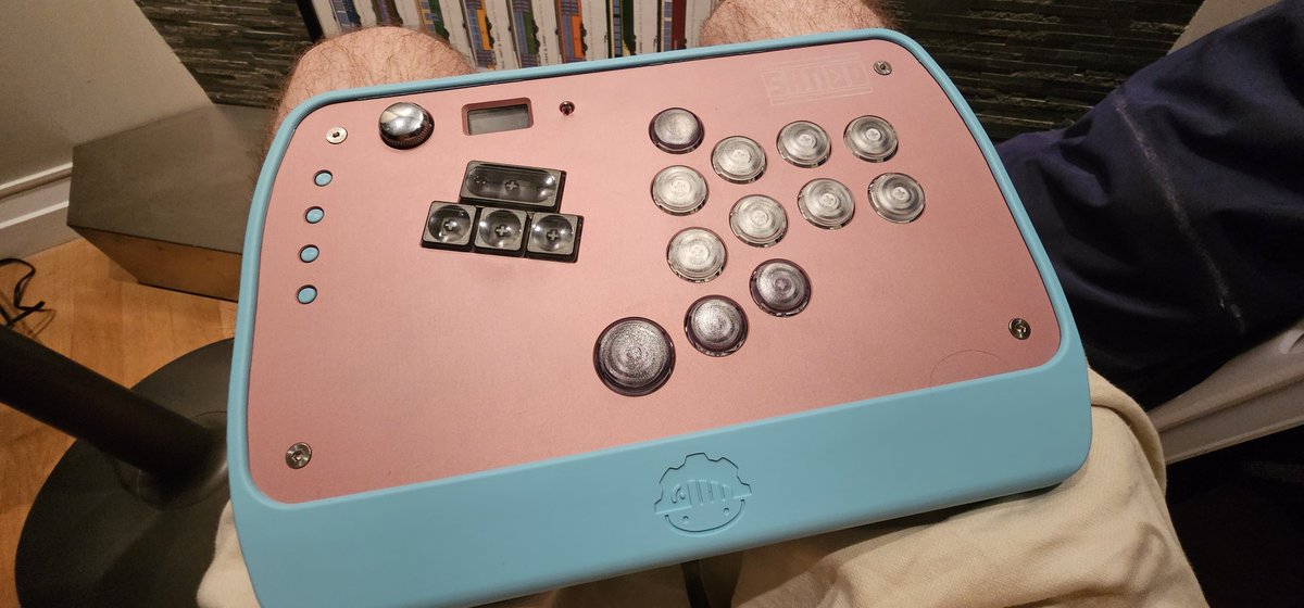 My personal <a href="/KatsuGear_/">KatsuGear カツギア「公式」</a> Sando build for now. Loving the flat keycaps. We're compatible with a huuuge variety of MX caps on the WASD movement cluster!