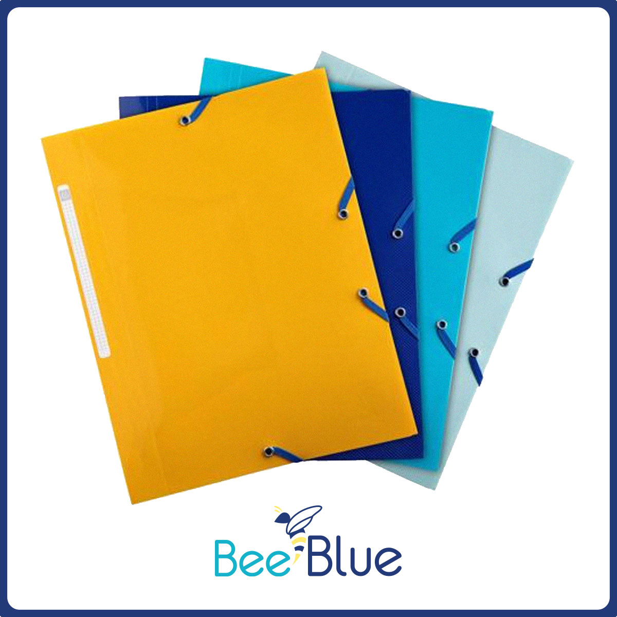 Clear space, clear mind. The Bee Blue range helps you organise with calm colour and Blue Angel certified recycled materials. Tidy up, feel good, do good. Make your workspace work smarter. #WorkspaceGoals #EcoOffice #BeeBlue #MYTotalOffice