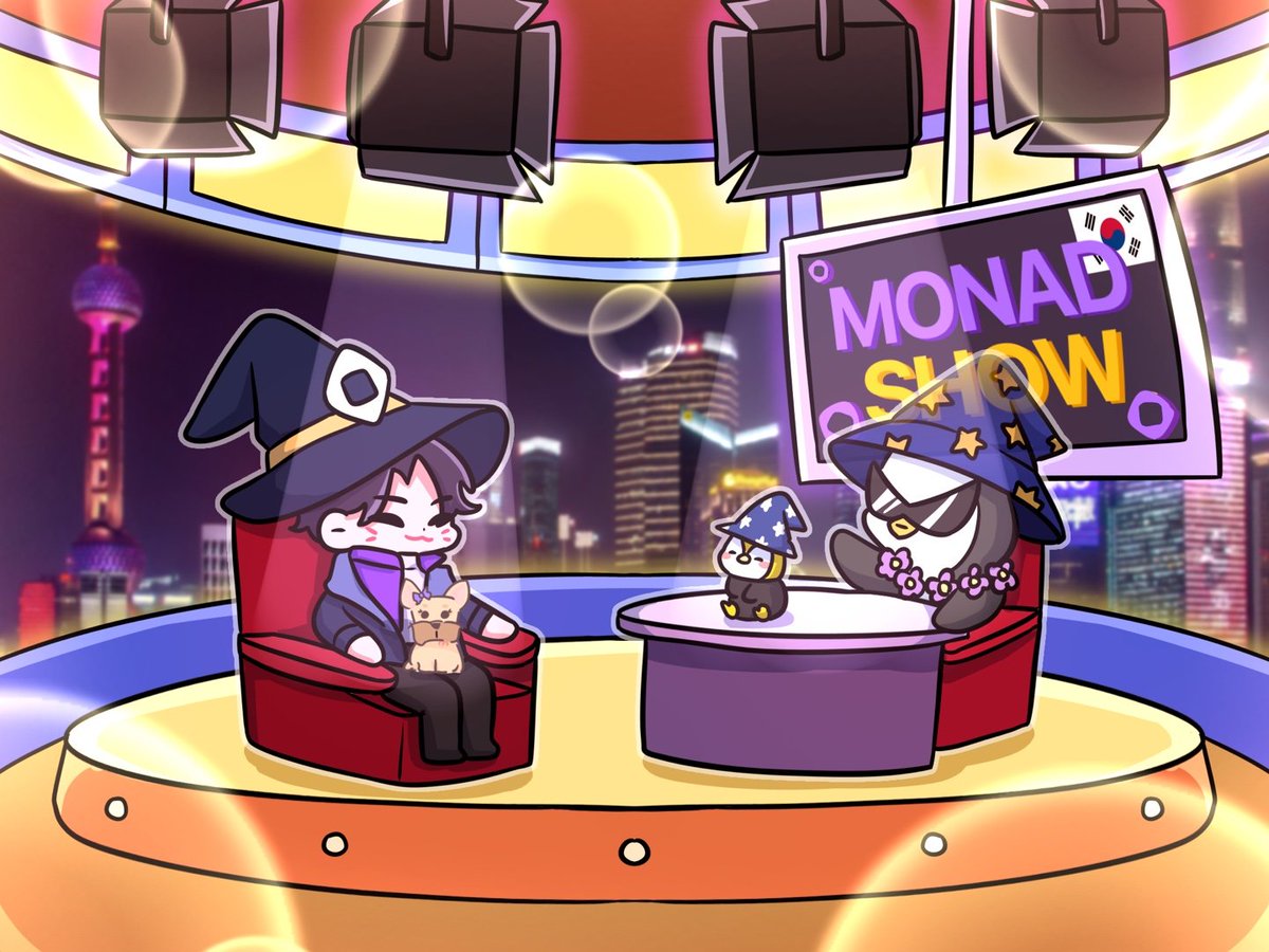 Purple dragon (@myway10041004) on Twitter photo I made some fan art for today’s AMA—just added <a href="/0x_eunice/">Eunice | Monad Foundation</a> to the one I had drawn earlier, haha!
<a href="/monad/">Monad ⨀</a> <a href="/koreanads/">Koreanads 🇰🇷 (evm/acc) ⨀</a> I made some fan art for today’s AMA—just added <a href="/0x_eunice/">Eunice | Monad Foundation</a> to the one I had drawn earlier, haha!
<a href="/monad/">Monad ⨀</a> <a href="/koreanads/">Koreanads 🇰🇷 (evm/acc) ⨀</a>