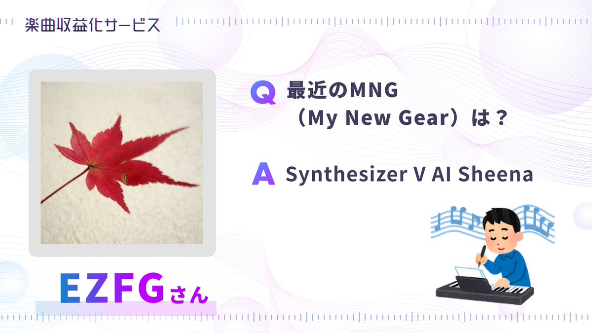 楽曲収益化サービス(NRC) tweet media