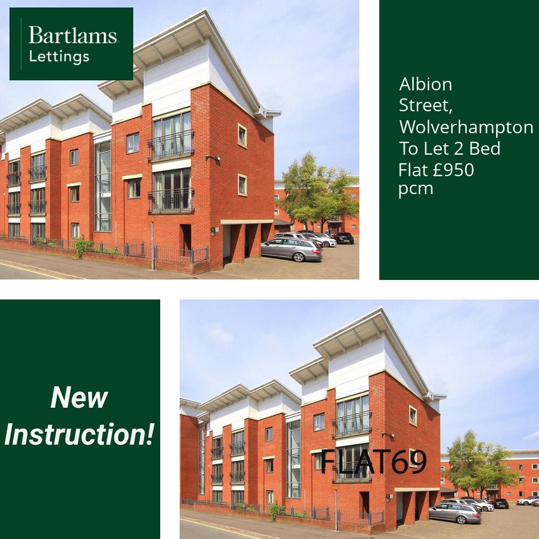 ⭐ NEW INSTRUCTION ⭐

🏠 To Let 2 Bed Flat £950 pcm

Contact Us for more details:
📞 Tel: 01902 933944
📩 Email: admin@bartlamslettings.co.uk

For a full set of photographs, please visit our website at bartlamslettings.co.uk

#propertywolverhampton...