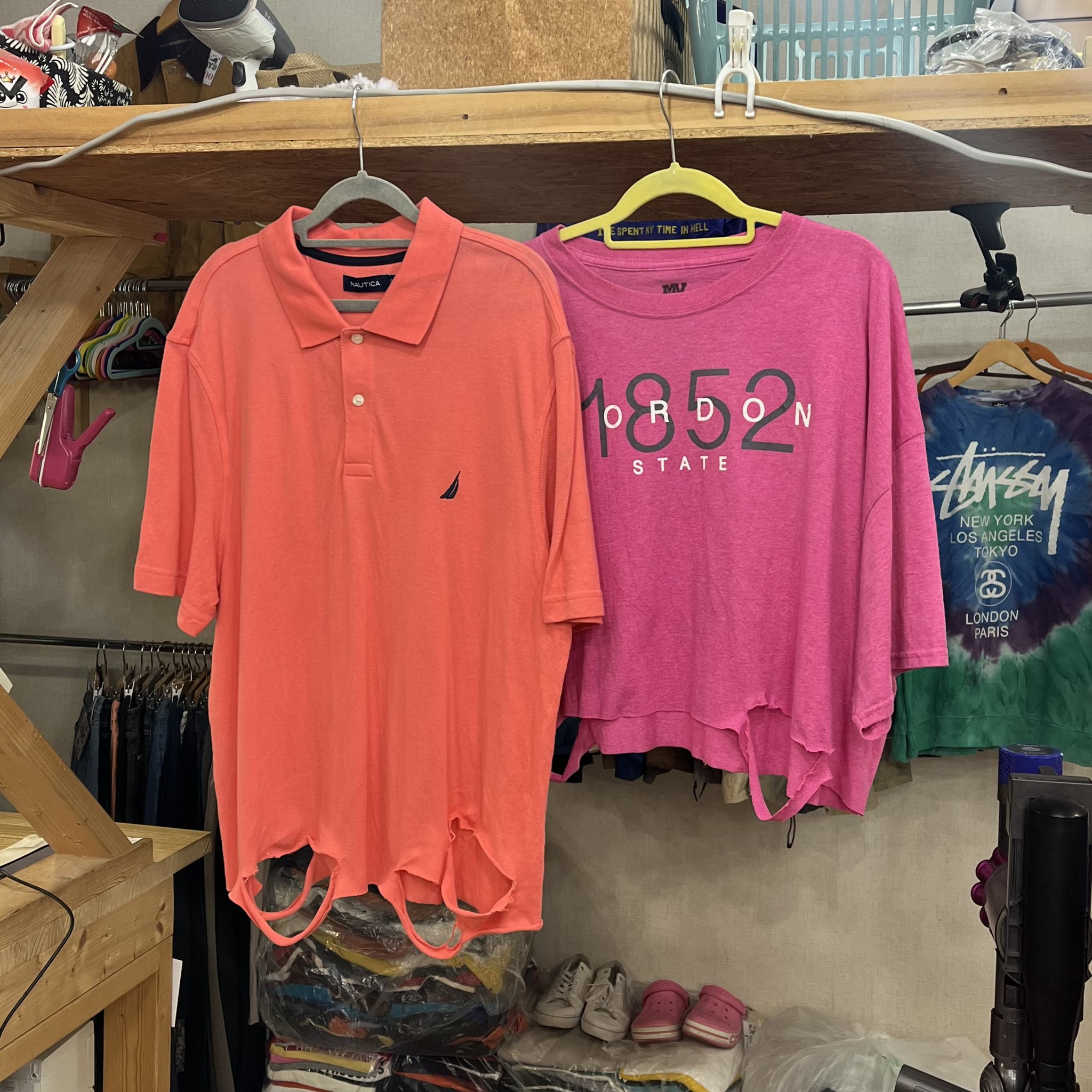 古着屋TEENTAGER リメイククロップドパンツ 古着屋DAY'S 御坂店 on X: 