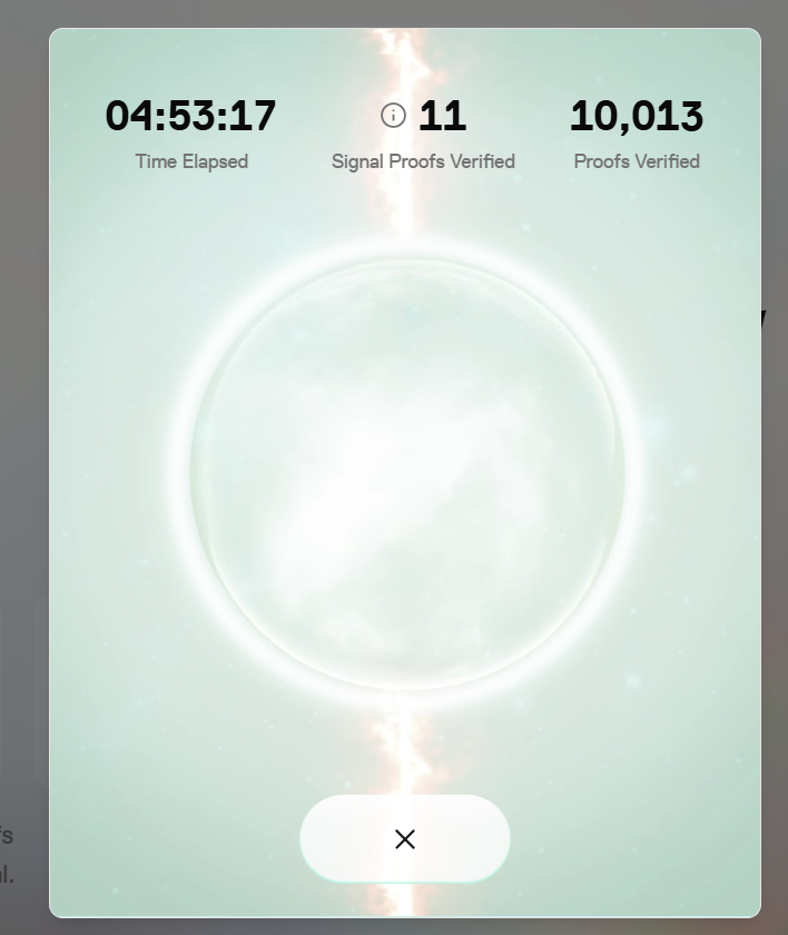 I'm verifying proofs on <a href="/boundless_xyz/">Boundless</a> and aiming for Gold Tier 🥇to complete

✅I have completed 10+ Signal Proofs..

✅I have verified 10,000+ Proofs.

On the other hand, to hit Gold Tier I'll need the help from you all to get this tweet to 75+ likes too!

Please show me your