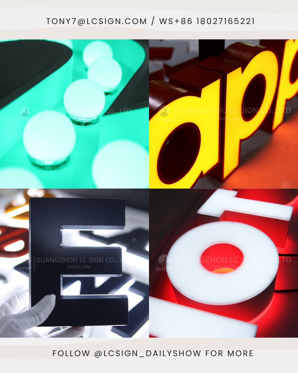 LCSignOfficial's tweet image. ✨Pictures of LC Product from customers
💪Thanks for supporting LC SIGN
🎁Have a nice day!

👉Get a free quote: wa.link/cfjrkm

#lcsign #ledletter #neonsign #lightbox #RetailStoreSignage #CustomStoreSigns
