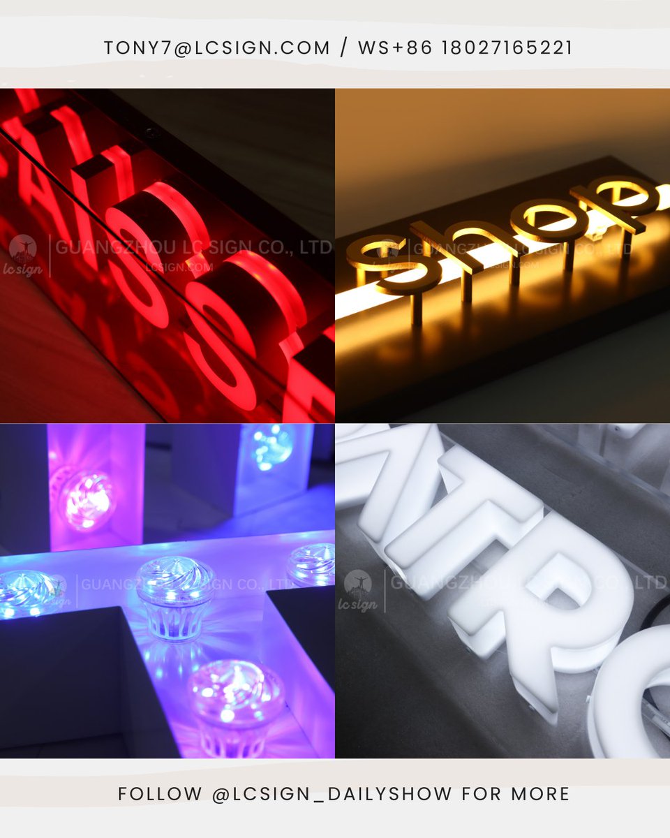 LCSignOfficial's tweet image. ✨Pictures of LC Product from customers
💪Thanks for supporting LC SIGN
🎁Have a nice day!

👉Get a free quote: wa.link/cfjrkm

#lcsign #ledletter #neonsign #lightbox #RetailStoreSignage #CustomStoreSigns