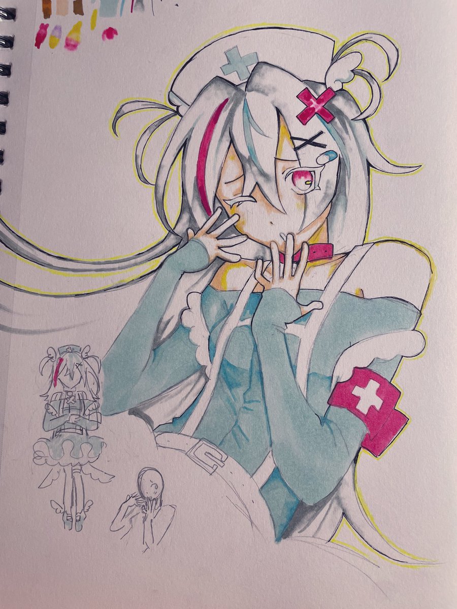 okay… last time i used alcohol markers was probably when i was 12…