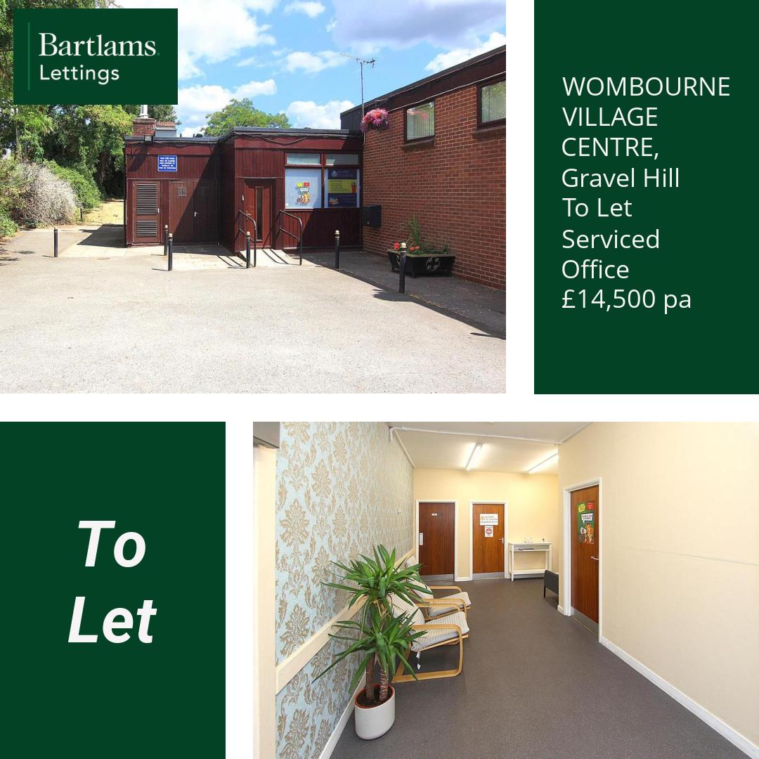 🏠 To Let Serviced Office £14,500 pa

Contact Us for more details:
📞 Tel: 01902 933944
📩 Email: admin@bartlamslettings.co.uk

For a full set of photographs, please visit our website at bartlamslettings.co.uk

#propertywolverhampton #propertytorent