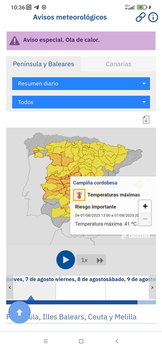 CCOO del Habitat Cordoba (@ccoohabitat_cor) on Twitter photo 07/08/25 <a href="/AEMET_Andalucia/">AEMET_Andalucía</a> activa la alerta por calor extremo en Córdoba llegando incluso a los 41°C. Hay que activar protocolos por fenómenos atmosféricos.
#ExigePrevencion
<a href="/Joseccooand/">Jose Miguel Sanchez Cano</a>
<a href="/CCOOHabitat_AN/">CCOO del Hábitat de Andalucía</a>
<a href="/CCOOCORDOBA/">CCOO Córdoba</a> 07/08/25 <a href="/AEMET_Andalucia/">AEMET_Andalucía</a> activa la alerta por calor extremo en Córdoba llegando incluso a los 41°C. Hay que activar protocolos por fenómenos atmosféricos.
#ExigePrevencion
<a href="/Joseccooand/">Jose Miguel Sanchez Cano</a>
<a href="/CCOOHabitat_AN/">CCOO del Hábitat de Andalucía</a>
<a href="/CCOOCORDOBA/">CCOO Córdoba</a>