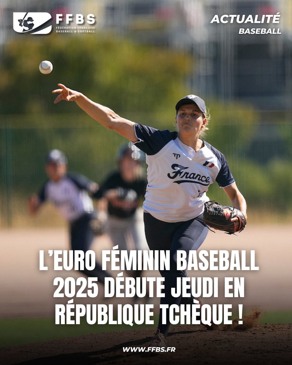 France Baseball Softball ⚾️ 🥎🖐 (@ffbs_baseball) on Twitter photo 🚨 Championnat d'Europe féminin Baseball 2025 🇫🇷 : les Bleues sont prêtes à défendre leur titre dès jeudi en République tchèque ! ⚾🇨🇿
ℹ️ En savoir plus : ffbs.fr/championnat-de…
📸 : Glenn GERVOT
#DiamantBleu #équipedefrance #féminine #Baseball #FranceBaseball 🚨 Championnat d'Europe féminin Baseball 2025 🇫🇷 : les Bleues sont prêtes à défendre leur titre dès jeudi en République tchèque ! ⚾🇨🇿
ℹ️ En savoir plus : ffbs.fr/championnat-de…
📸 : Glenn GERVOT
#DiamantBleu #équipedefrance #féminine #Baseball #FranceBaseball