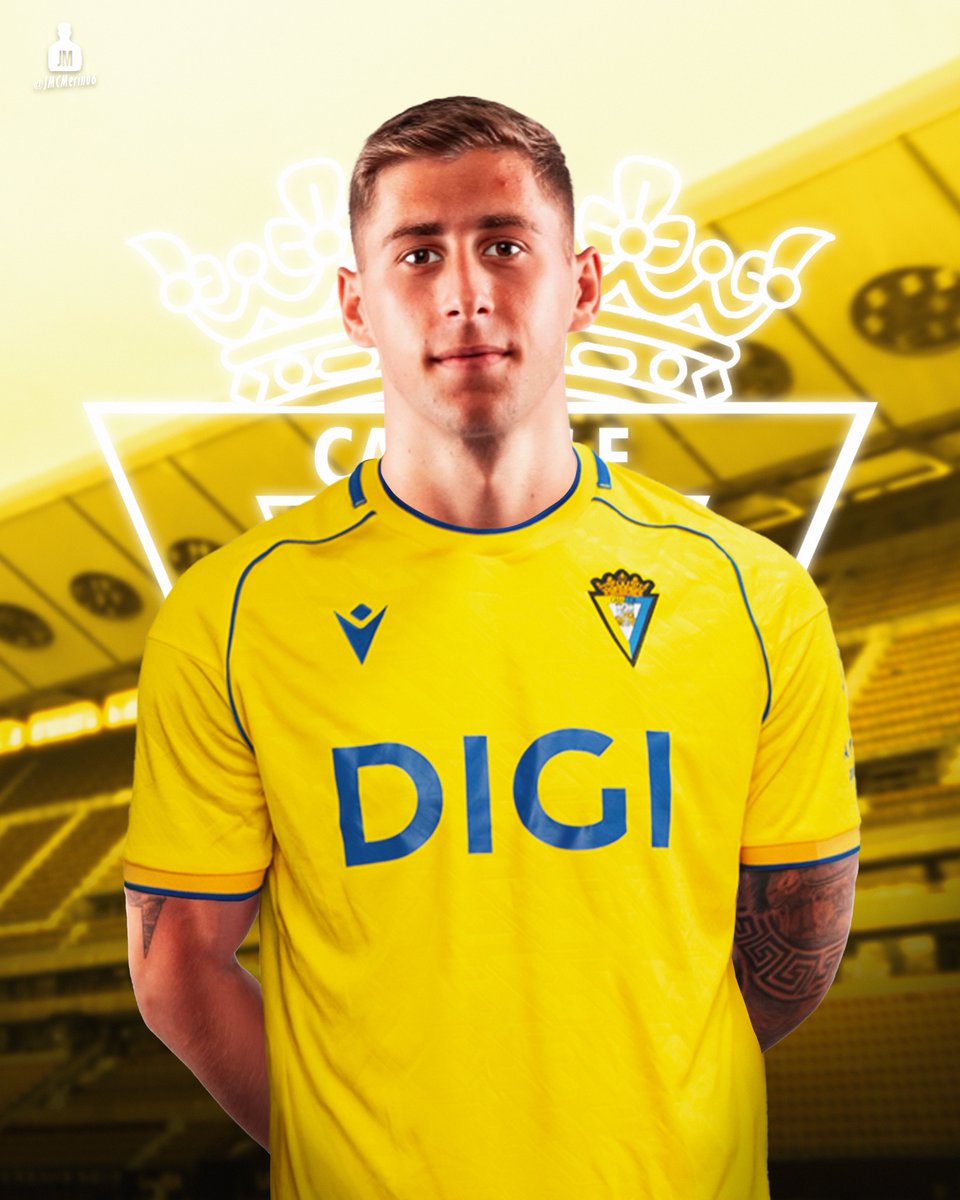 🟡🔒 Cerrada la incorporación de JORGE MORENO al #CádizCF

✅ El defensa central de 24 años llega libre. Pasó las pruebas médicas en el día de ayer.

🔜 Su fichaje se anunciará de manera oficial en las próximas horas.