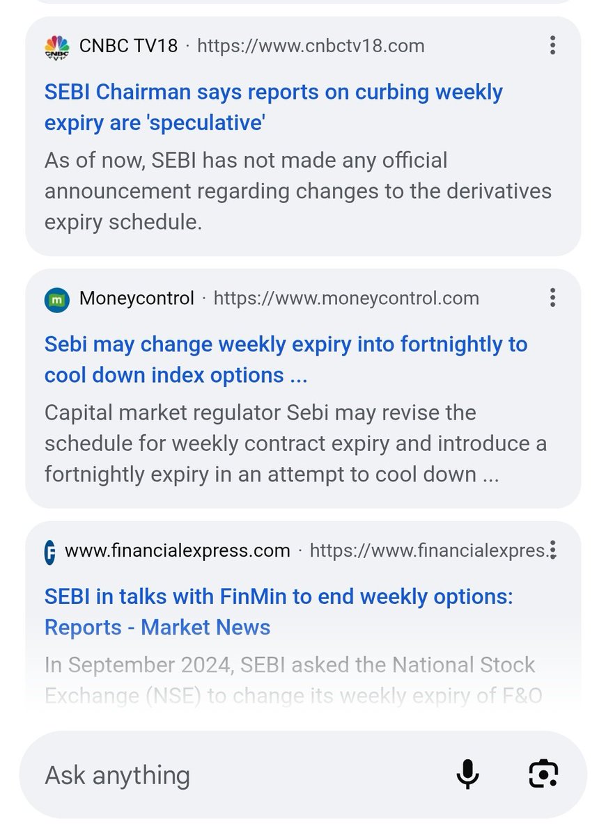 There is rampant spreading of unverified news largely by reputed News channels. Just like your vigilance on F&amp;O speculation, unregistered advisors giving stock tips etc., even this is a form of speculation which traps hundreds of retail traders <a href="/SEBI_updates/">SecuritiesandExchangeBoardofIndia</a> <a href="/FinMinIndia/">Ministry of Finance</a>