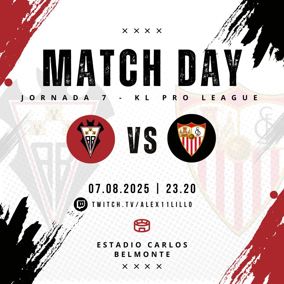 🧠 𝓐 𝓹𝓸𝓻 𝓵𝓸 𝓺𝓾𝓮 𝓷𝓪𝓭𝓲𝓮 𝓱𝓪 𝓬𝓸𝓷𝓼𝓮𝓰𝓾𝓲𝓭𝓸 🧠

🔜 Viene el Líder. Viene el equipo imbatible. Viene el que lleva 12/12 W. Viene el <a href="/TWSevillaFC/">𝐓𝐖 𝐒𝐞𝐯𝐢𝐥𝐥𝐚 🏆3️⃣</a> 

"Si piensas que puedes hacerlo, ya llevas medio camino recorrido"

🤍🦇