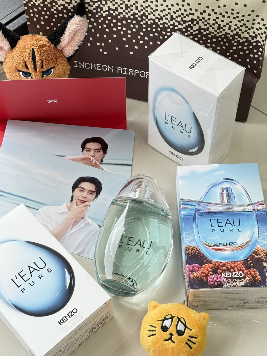 Guys, please support Johnny x Kenzo L'Eau Pure if you can, cause a portion of the proceeds from the sale of the perfume will be donated to coral planting and coral conservation education, and the company plans to join efforts to protect the marine ecosystem with the goal of