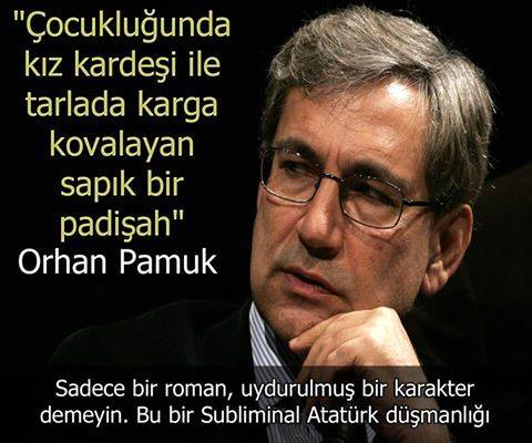 Ulusal Strateji

Orhan Pamuk , Denilen Dallama'nın,
TÜRK ve ATATÜRK Düşmanlığı,