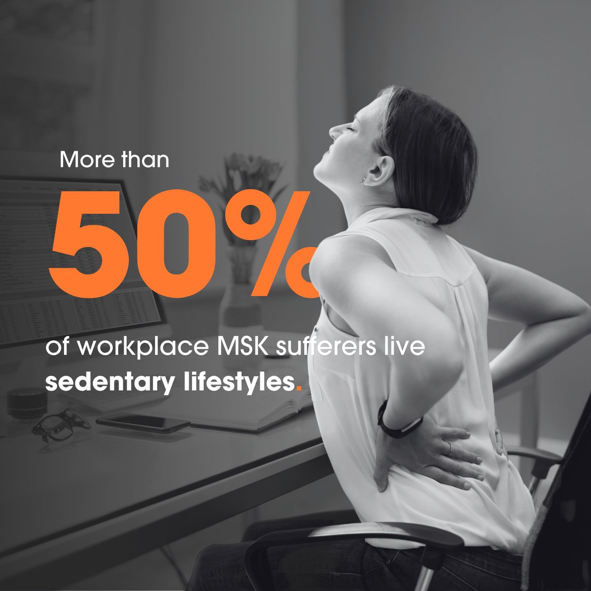 EQL (@eql_ai) on Twitter photo There’s a reason they say dancing is good for the soul; it’s time we all got up and MOVED! 
Low physical activity is a major contributor to the global MSK crisis.
With only 34% of workers being even ‘somewhat active’, we need to make small changes to see big improvements. There’s a reason they say dancing is good for the soul; it’s time we all got up and MOVED! 
Low physical activity is a major contributor to the global MSK crisis.
With only 34% of workers being even ‘somewhat active’, we need to make small changes to see big improvements.